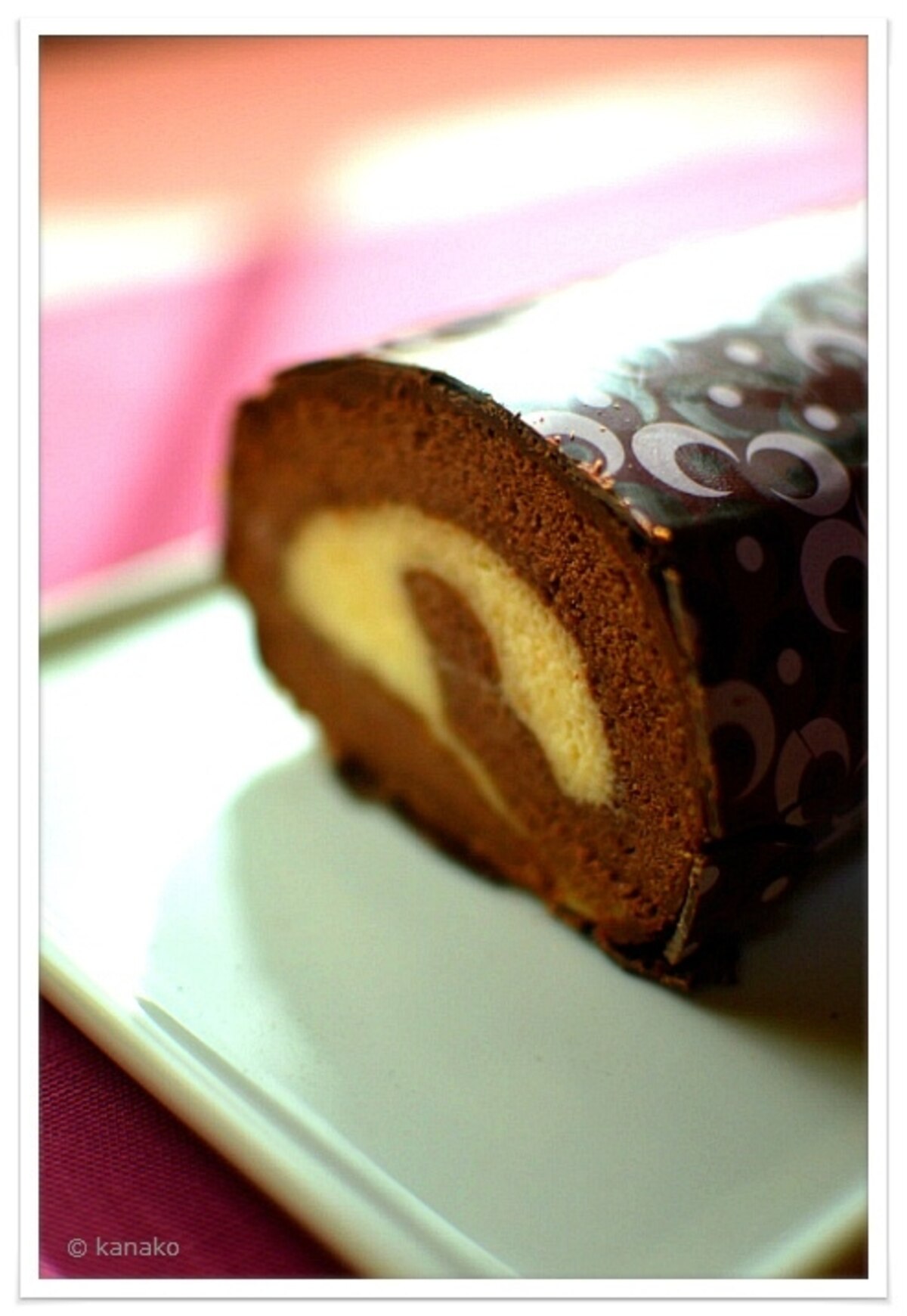 バレンタイン チョコバナナロールケーキ レシピ 作り方 By Kanako24 楽天レシピ バレンタイン チョコバナナロールケーキ レシピ 作り方 By Kanako24 楽天レシピ